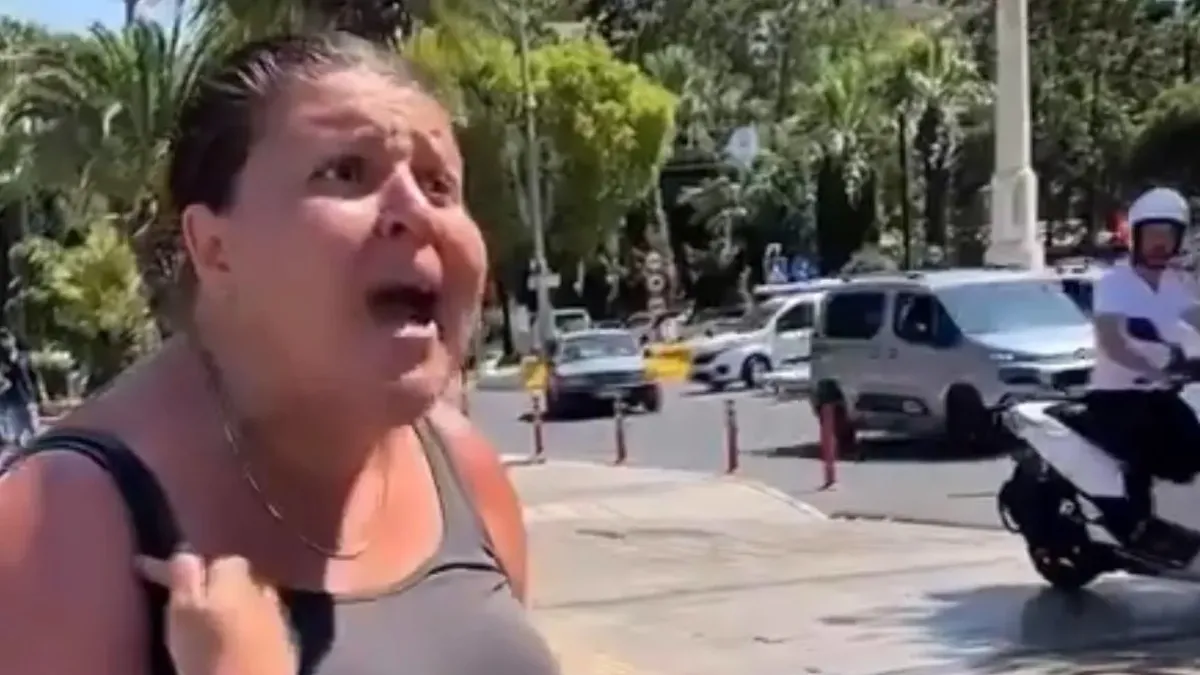 Aydın'da kimlik vermek istemeyen kadın polislere zorluk çıkardı: "Bütün Aydın benim, ben bir kraliçeyim!"