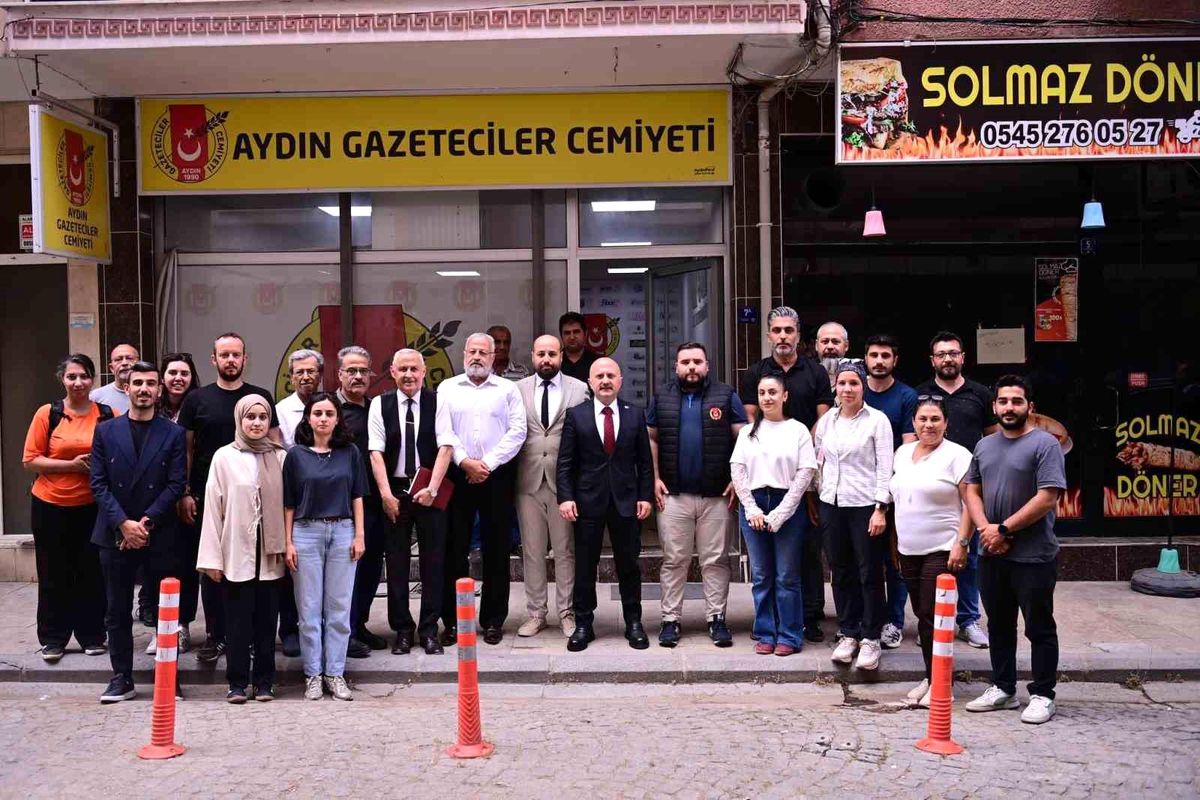 Aydın basınıyla bir araya gelen Vali Varol: "Basını önemli bir paydaş olarak görüyoruz"