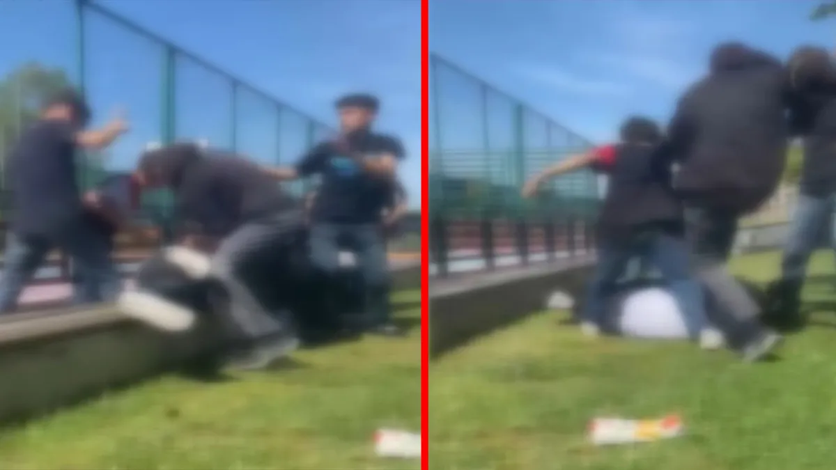 Arnavutköy'de dehşet: Bir grup çocuk arkadaşlarını darbederken o anları kaydetti!