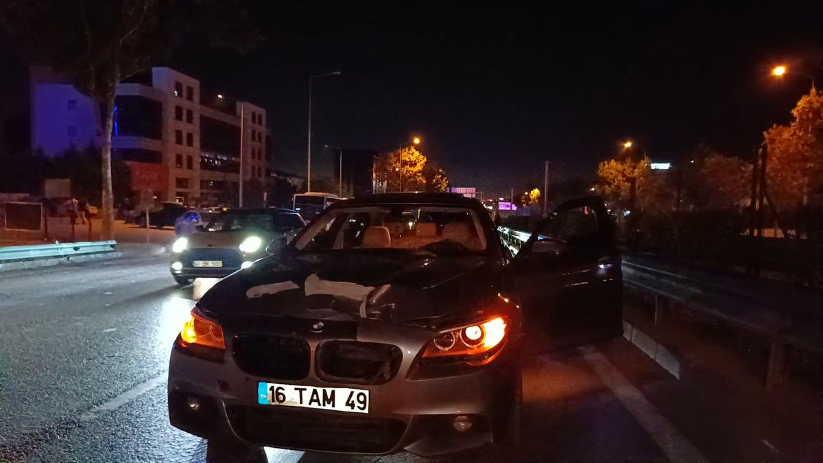 Bursa'da yayaya çarpma: Ağır yaralı