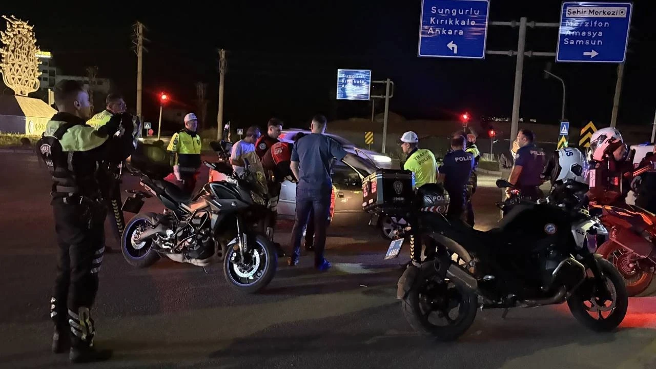 Çorum'da filmleri aratmayan kovalamaca: Polisten kaçmanın bedeli ağır oldu