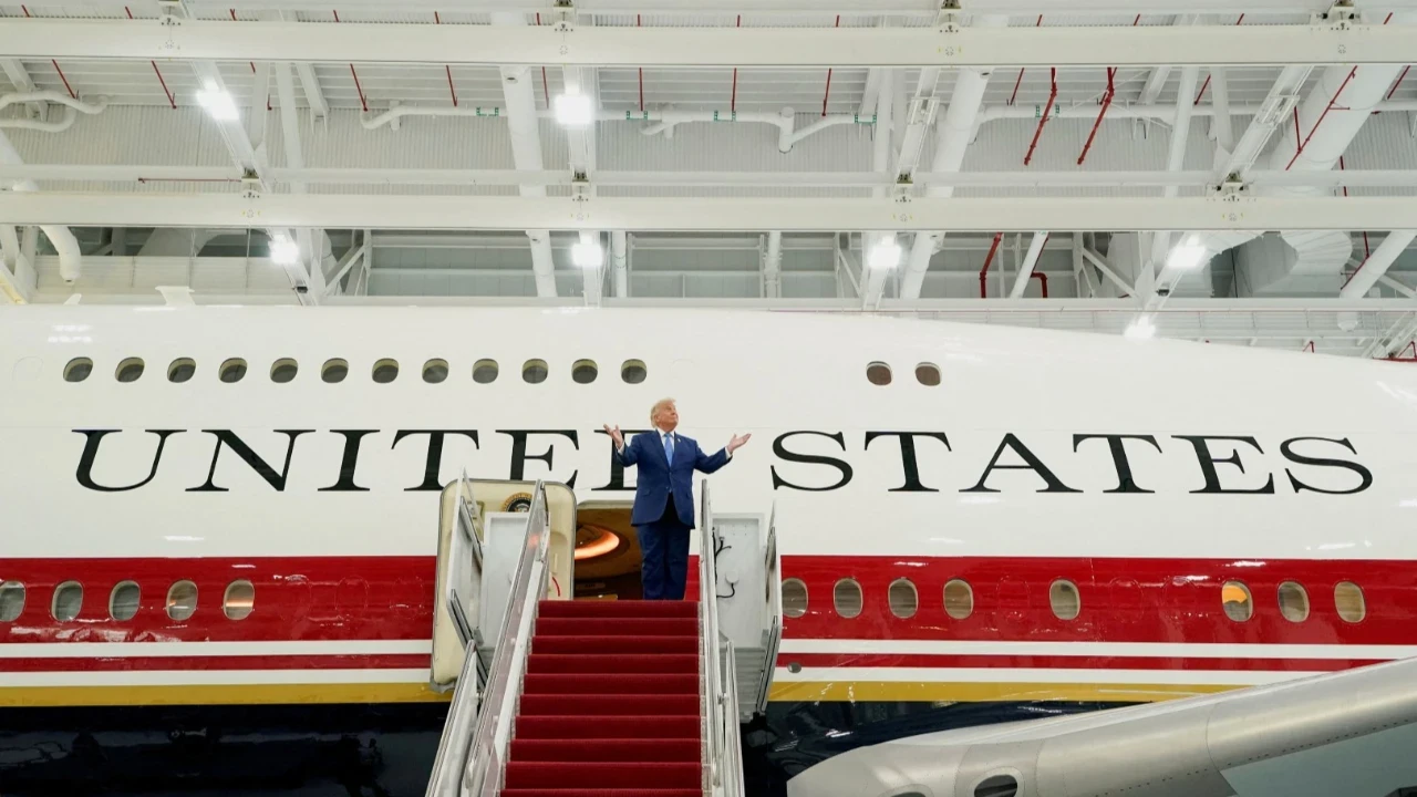 Katar Emiri hediye etmişti: İşte Trump'ın uçan Beyaz Saray'ı