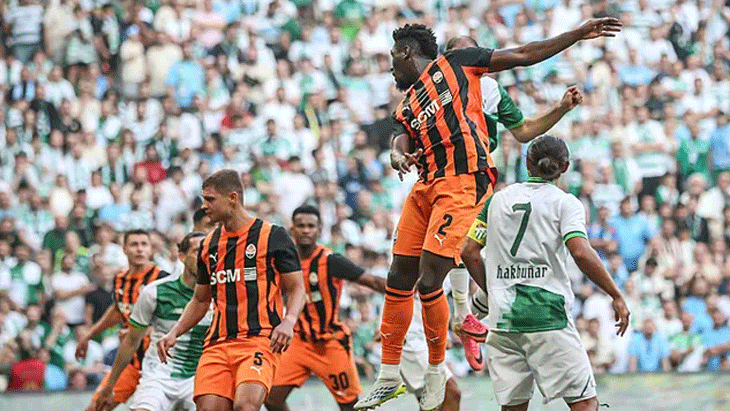 Hazırlık maçında Bursaspor ile Shakhtar Donetsk yenişemedi!