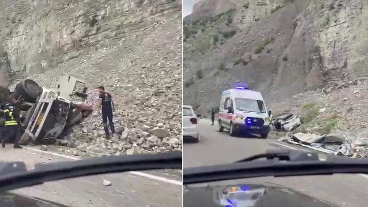 Erzurum’da feci kaza... Freni patlayan tırdan atlayan sürücü öldü, 2 kişi yaralandı