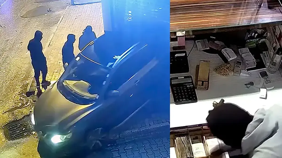 Adana'da döviz bürsounda akılalmaz soygun! Ciple çarparak kepengi kırıp girdiler