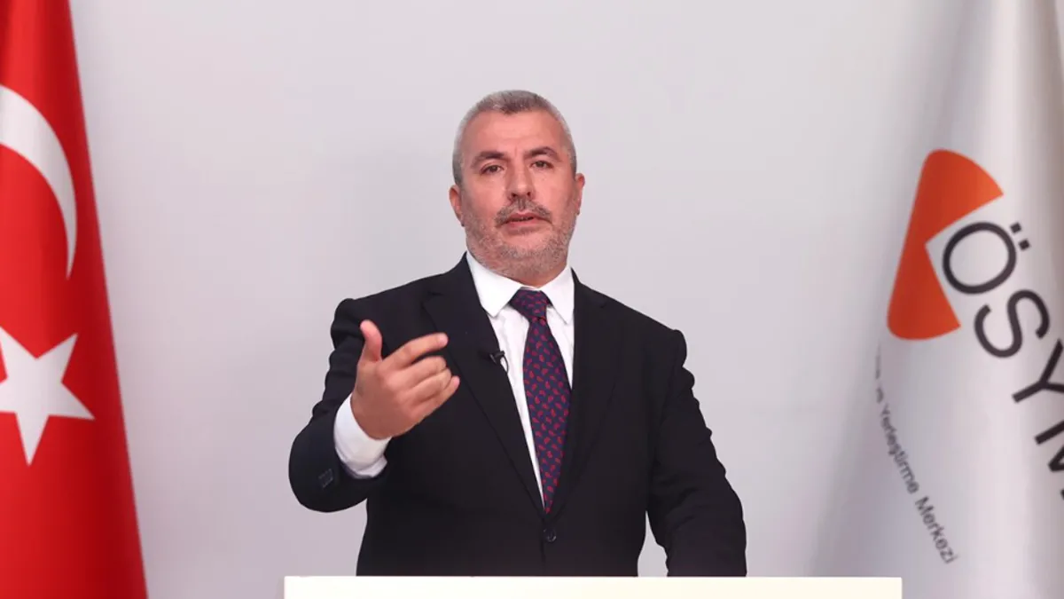 ÖSYM Başkanı Bayram Ali Ersoy: 7 bölgede online sınavlar yapacağız