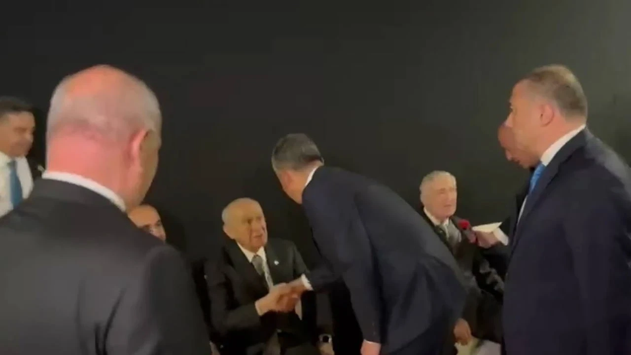 Bahçeli ve Özel Koç Holding Etkinliğinde Bir Araya Geldi
