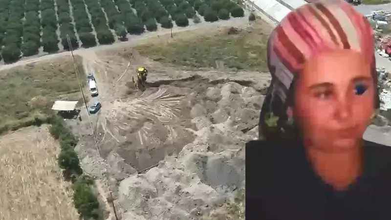 14 yıldır kayıp olarak aranan kadının cesedi portakal bahçesinde bulundu