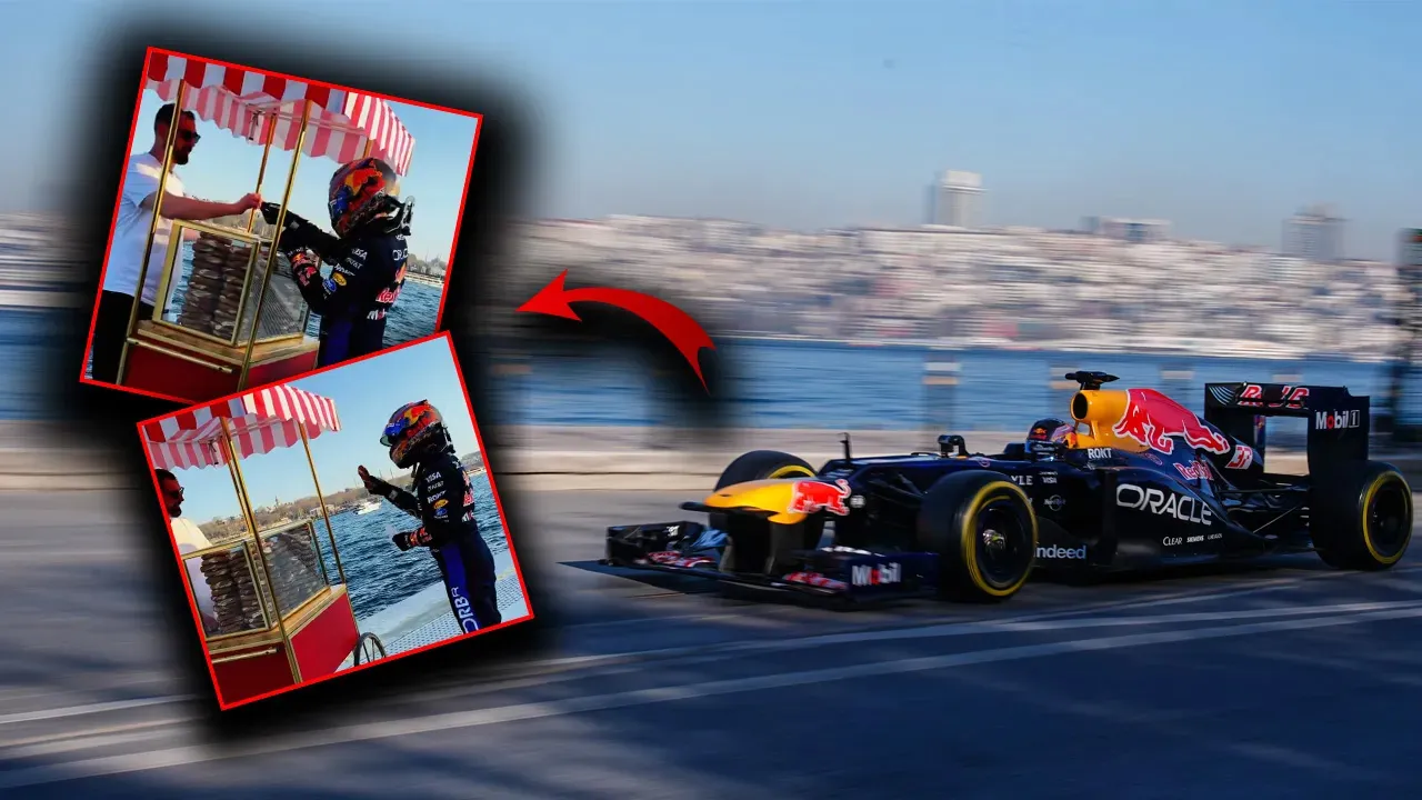 Formula 1 pilotu Yuki Tsunoda'dan sürpriz 'simit molası'