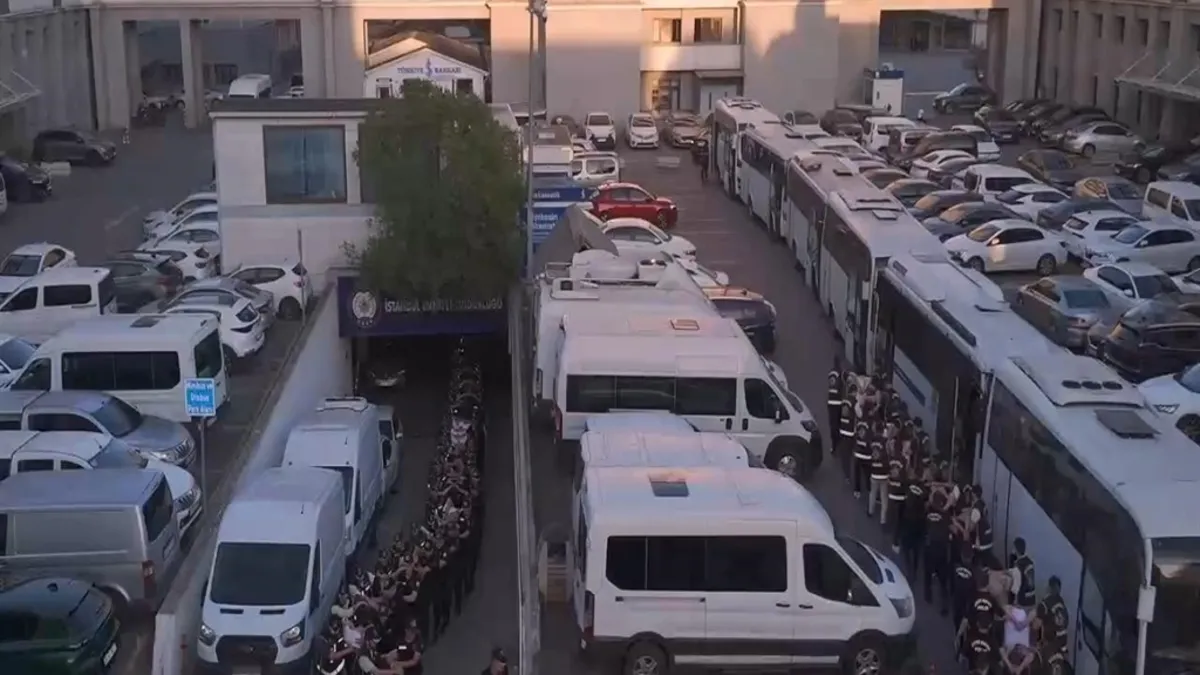 İstanbul merkezli operasyon: 103 kişi adliyeye sevk edildi