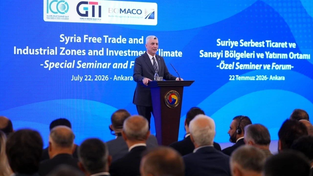 Bakan Bolat: Suriye ve Suriye üzerinden Körfeze transit ticaret geliştirilmeli