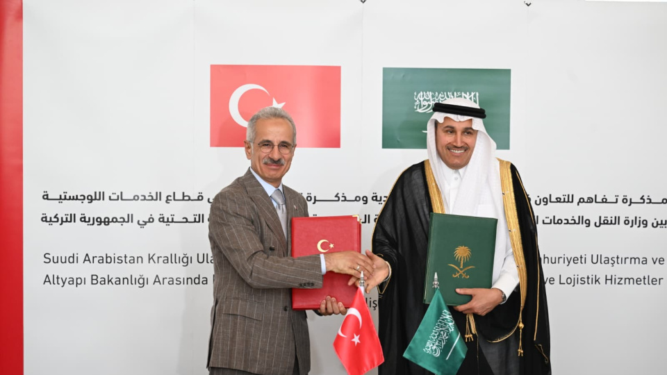 Türkiye ve Suudi Arabistan arasında ulaştırmada iş birliği