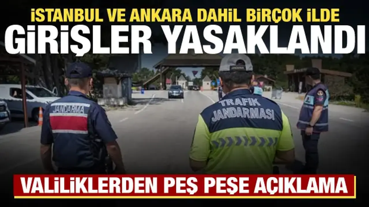 Valiliklerden peş peşe yasak kararı: Ormanlara yaz boyunca giriş olmayacak!