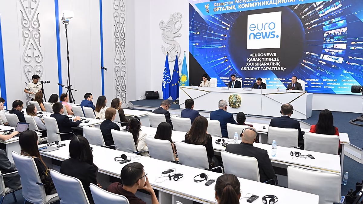 Euronews Astana'da Kazakça yayın başlatıyor