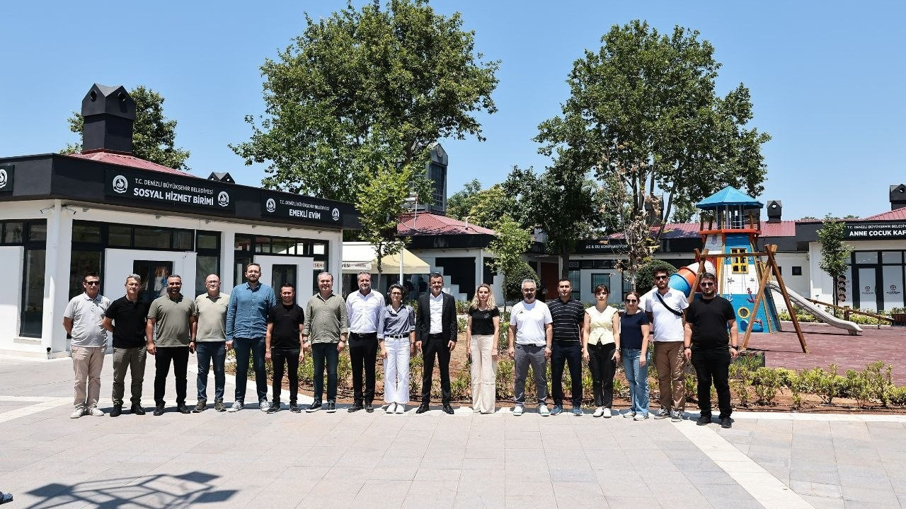 Denizli'deki atıl bina sosyal yaşam merkezine dönüştü