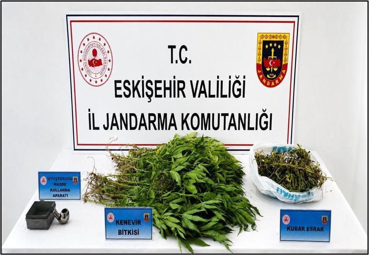 Sivrihisar'da uyuştucu operasyonu, 1 zanlı tutuklandı