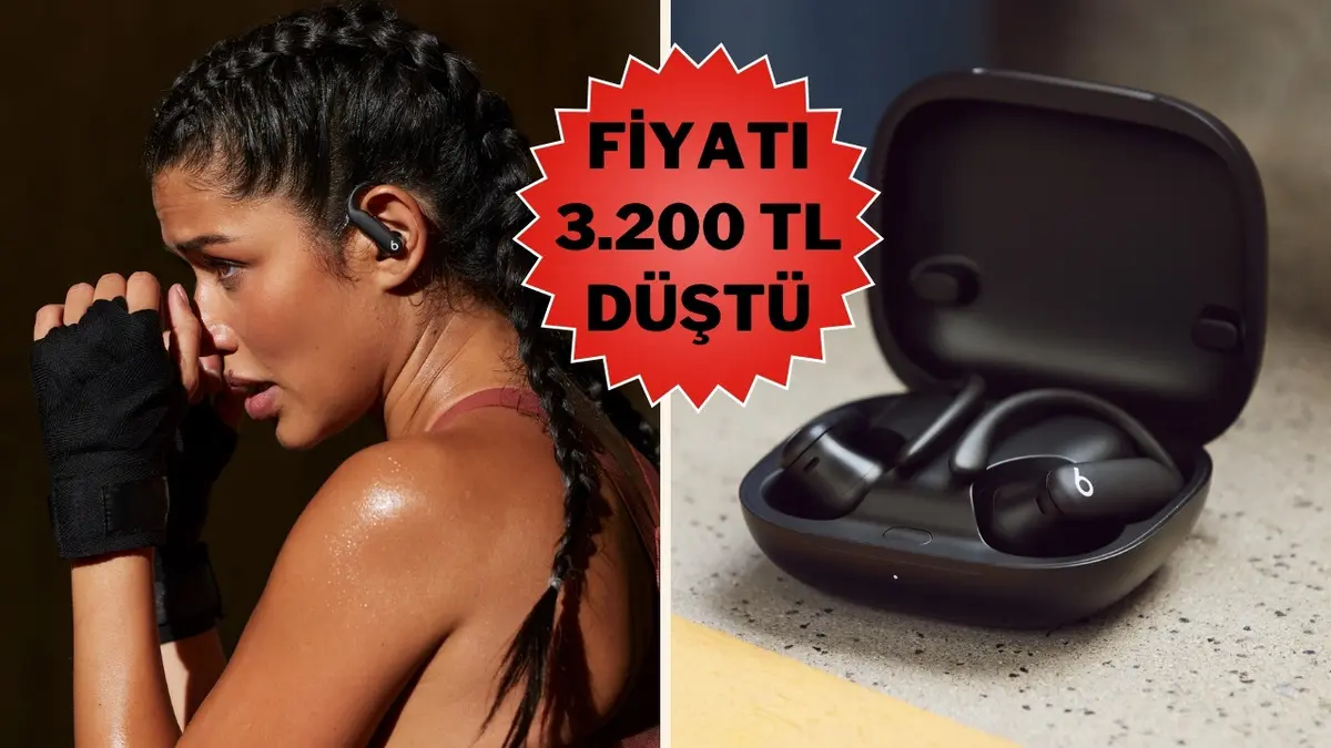Spor ve günlük yaşamda maksimum performans Powerbeats kulaklık indirimde