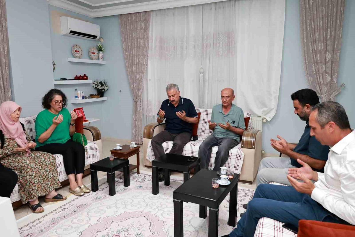 Emniyet Müdürü Aktaş'tan şehit ailesine vefa