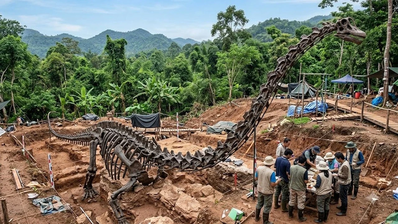 150 milyon yıllık dev keşif! Yeni dinozor türü bulundu