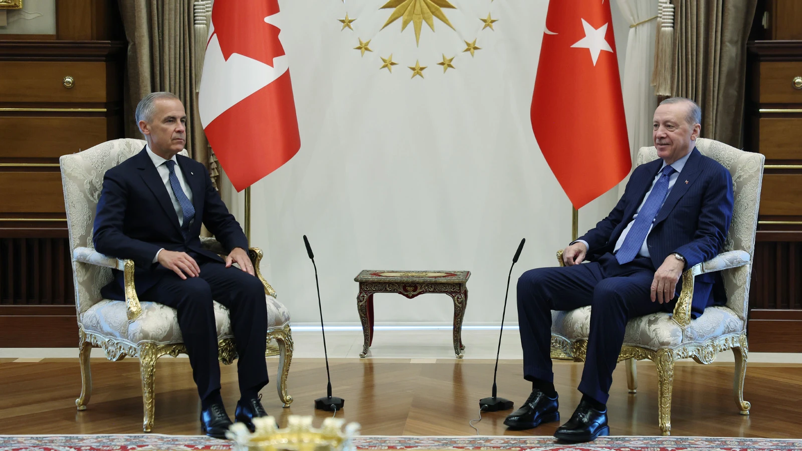 Cumhurbaşkanı Erdoğan, Kanada Başbakanı Carney'i kabul etti