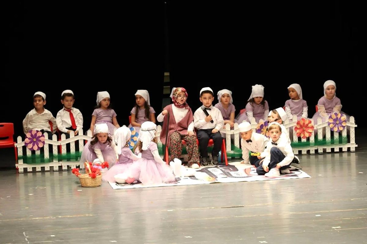 Sinop'ta 4-6 yaş Kur'an kurslarında yıl sonu coşkusu
