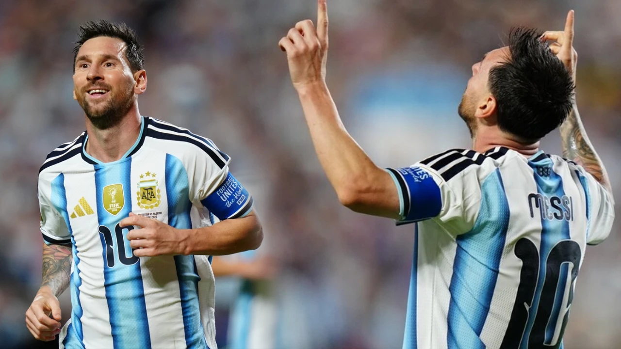 Arjantin, Cezayir'i farklı yendi, Messi tarihe geçti! Rekora ortak oldu