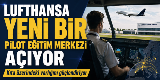 Lufthansa, yeni bir pilot eğitim merkezi açıyor