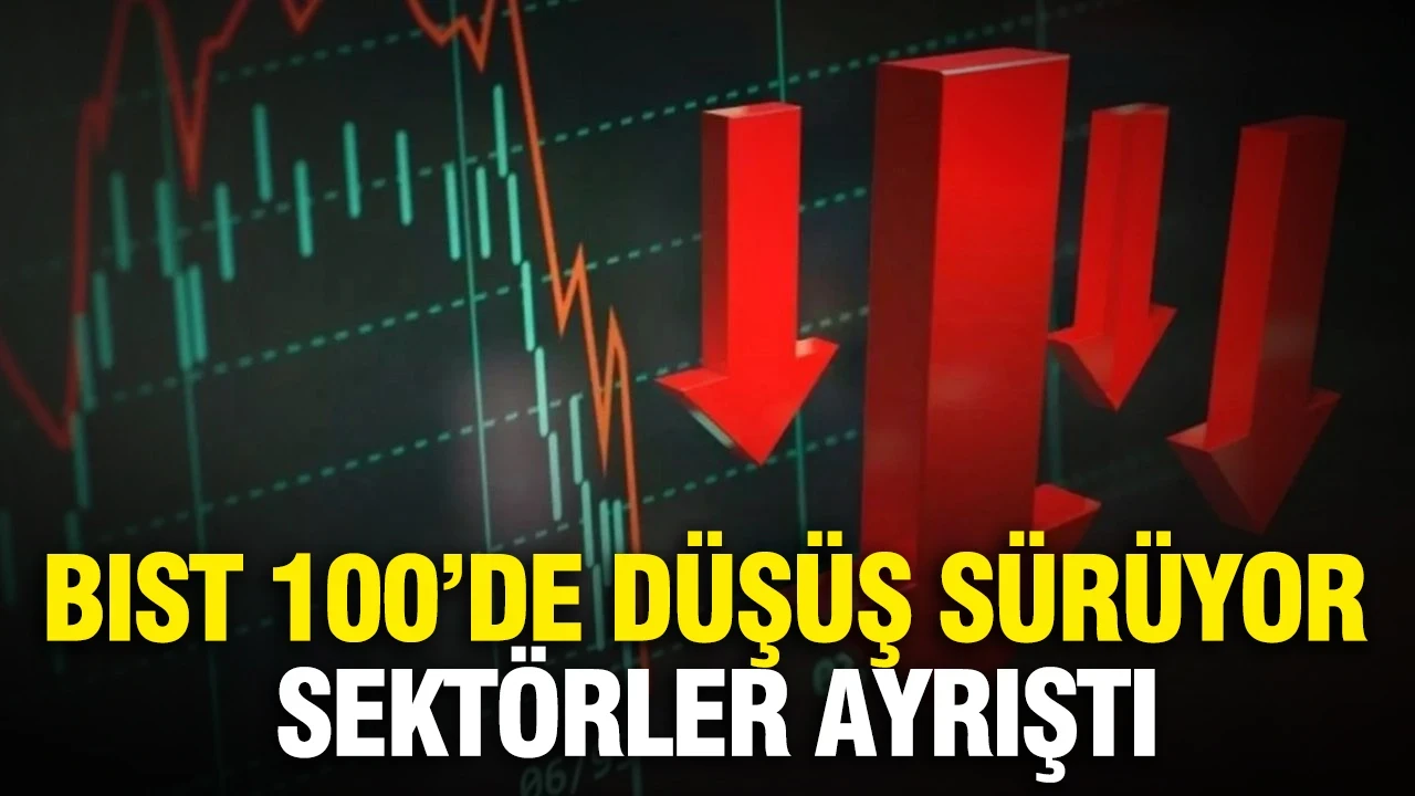 Borsa güne düşüşle devam ediyor: BIST 100 geriledi
