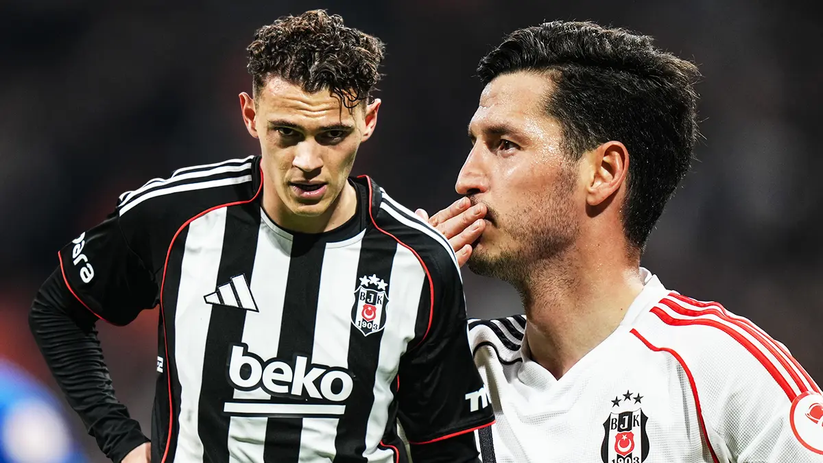 Beşiktaş'ta çifte ayrılık! Kristjan Asllani ve Salih Uçan'a veda edildi