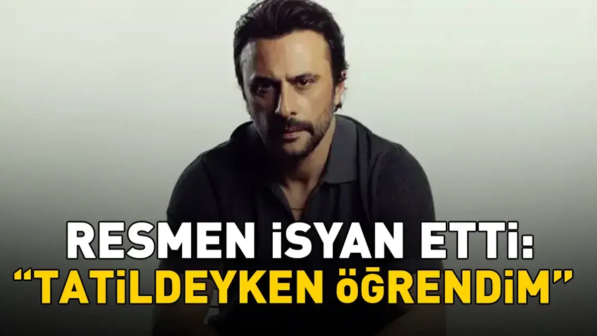 Taşacak Bu Deniz’in yıldızı Onur Dilber isyan etti! 'Tatildeyken öğrendim'
