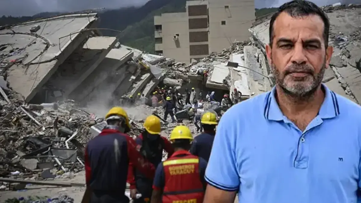 Venezuela'daki deprem felaketinde Türk vatandaşı İbrahim Eser 38 kişiyi kurtardı