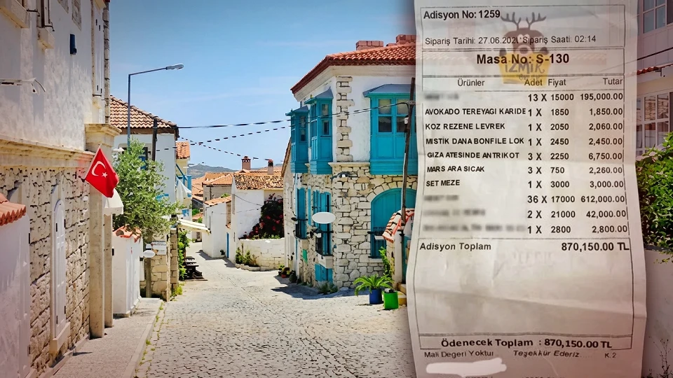 Alaçatı adisyon tartışması: Eğlence mekanında gelen 870 bin liralık hesap sosyal medyayı ikiye böldü | Gündem Haberleri