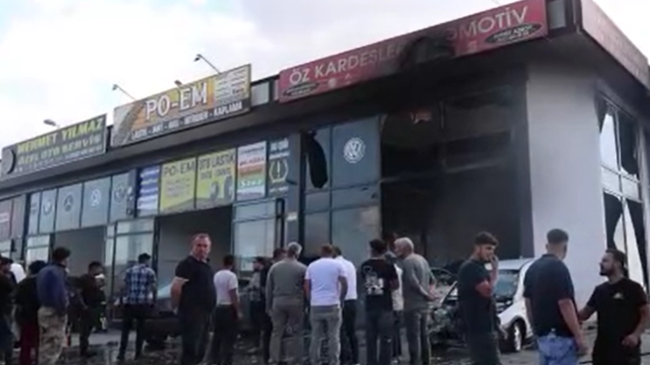Nevşehir'in oto tamirhanesinde korkutan yangın! Dumandan etkilenen 5 kişi hastaneye kaldırıldı