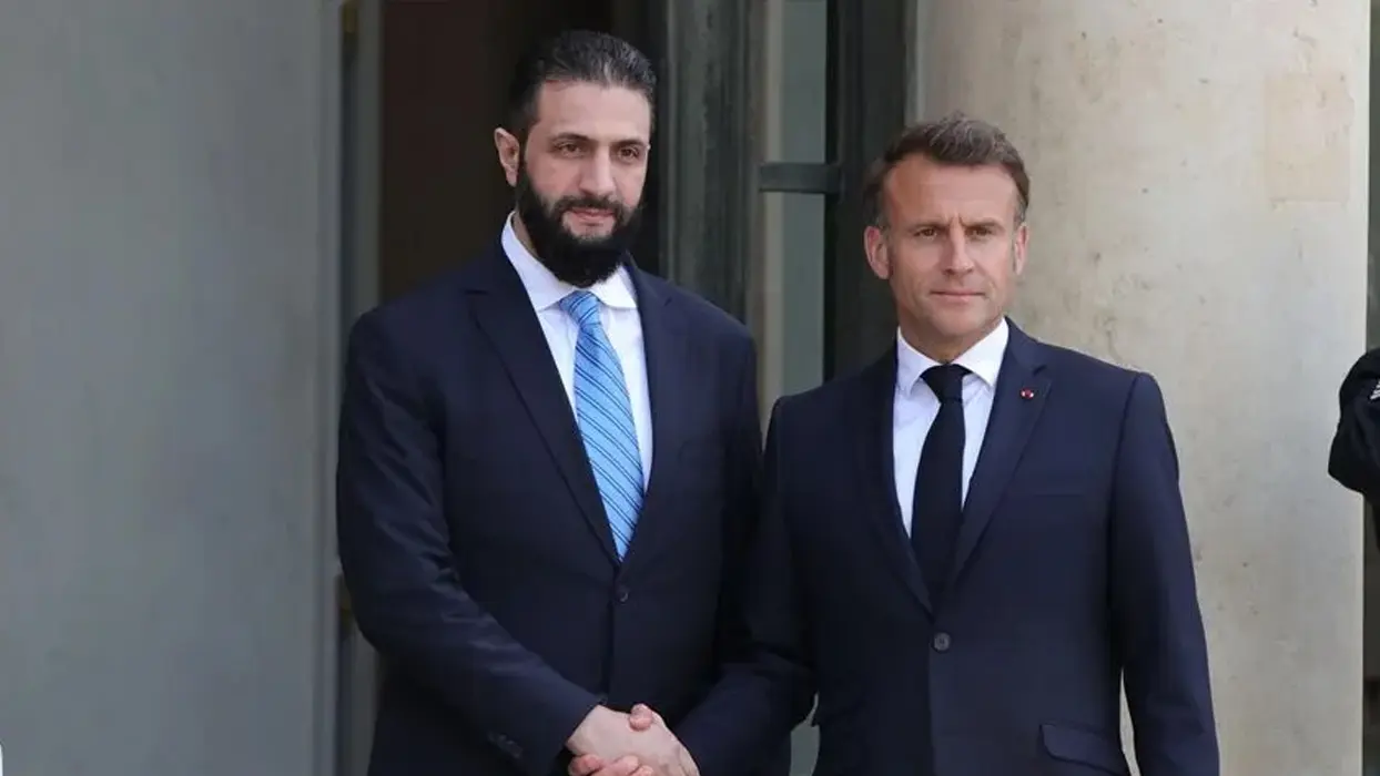 Fransa'dan 17 yıl sonra Şam'a ilk ziyaret: Macron Suriye'de
