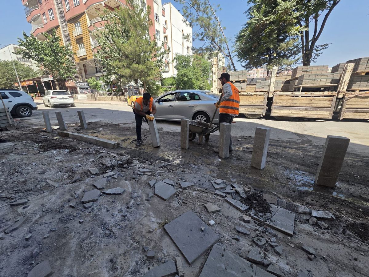Büyükşehir, Siverek'te üstyapıyı güçlendiriyor