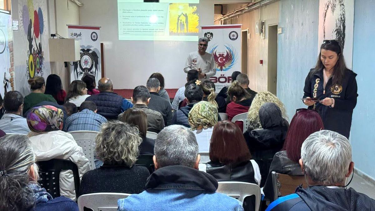 Uşak'ta okul çevrelerinde 20 bin 937 kişi sorgulandı
