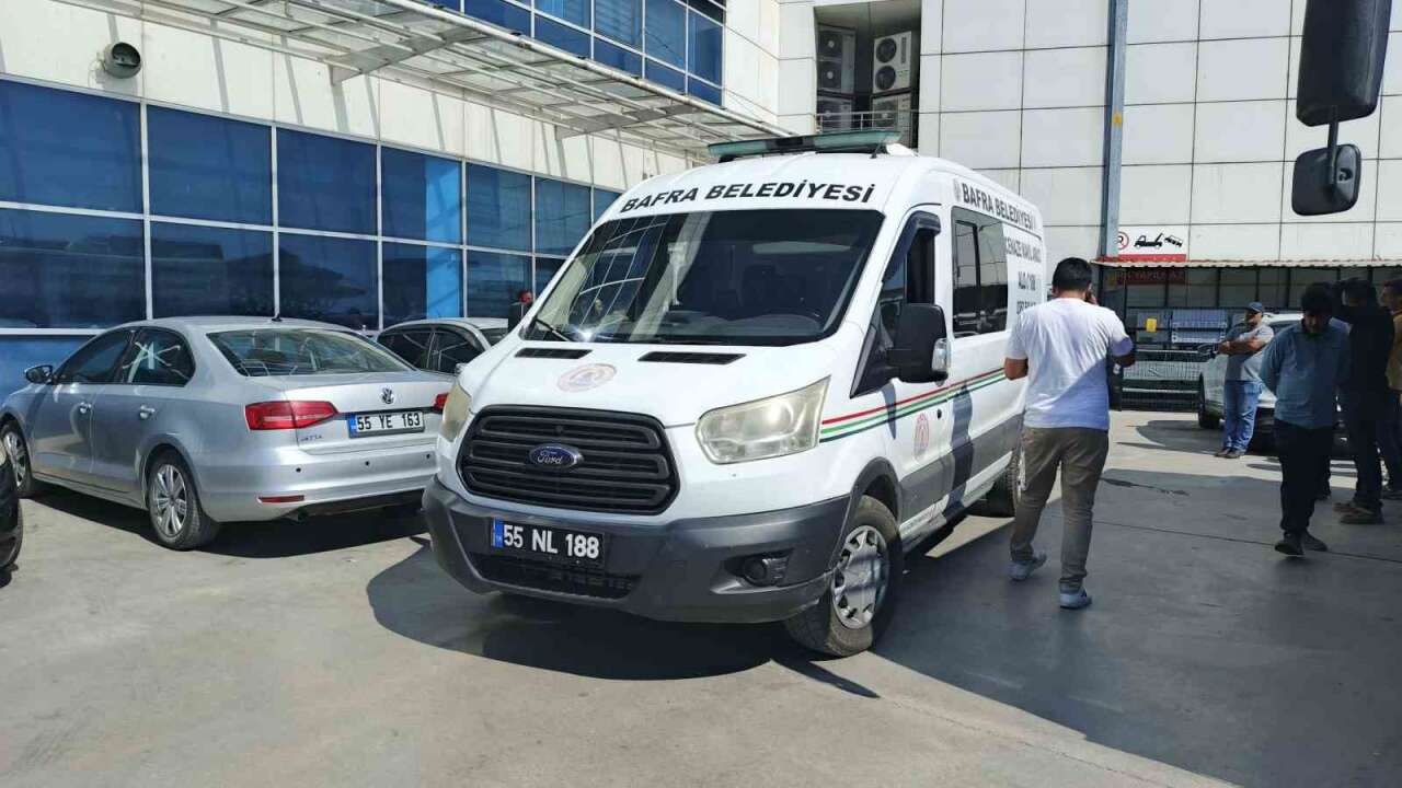 Samsun’da inşaat iskelesi çöktü: 1 işçi hayatını kaybetti