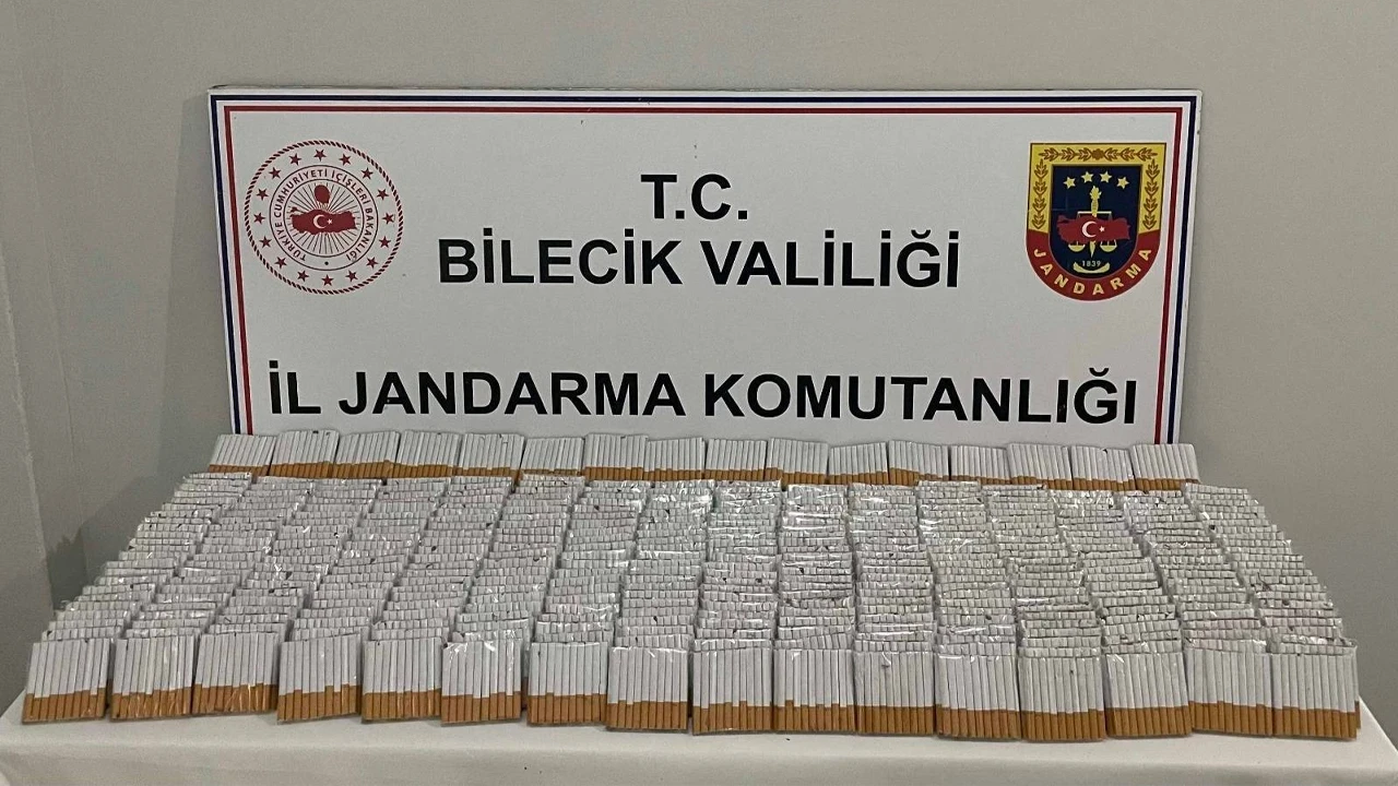 Bilecik’te kaçak tütün operasyonu 3 şüpheli gözaltında