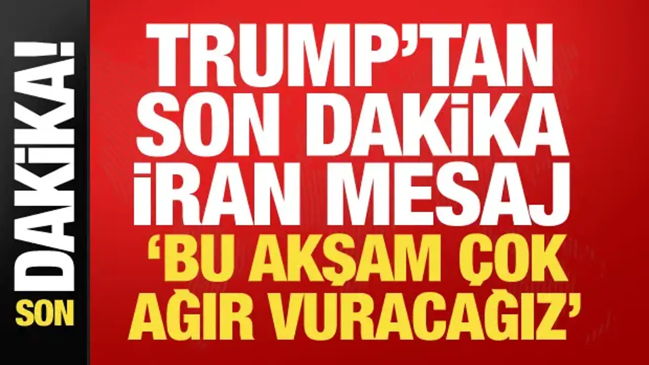 Trump, Zelenski görüşmesinde duyurdu: İran'ı bu gece vuracağız!