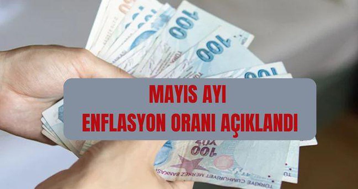 MAYIS AYI ENFLASYON ORANLARI SON DAKİKA! TÜİK Mayıs enflasyonu açıklandı mı, yüzde kaç oldu?
