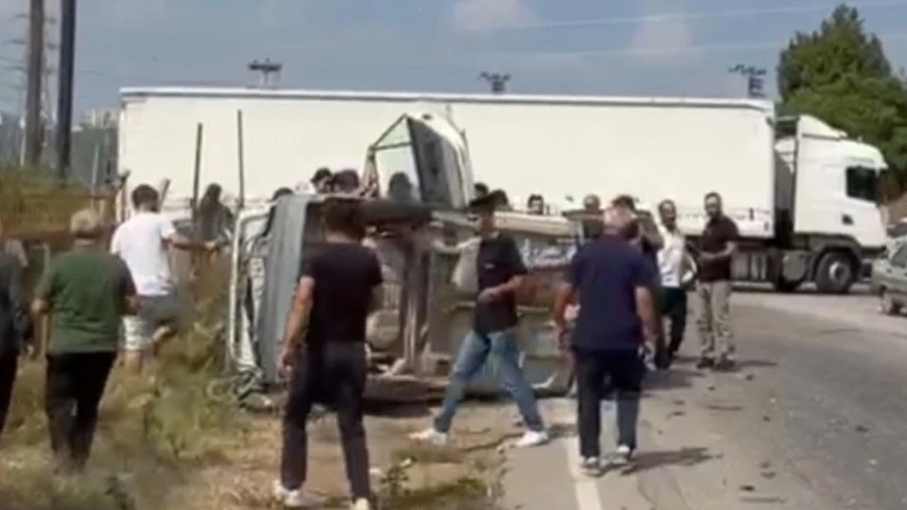 Osmaniye’de Tankerle çarpıştı! Yaralılar var