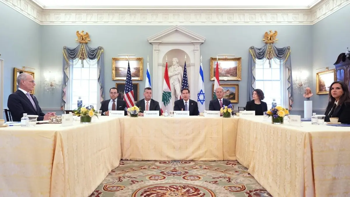 Washington'da kritik dönemeç! İsrail ile Lübnan masaya oturdu