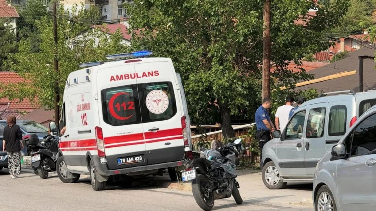 Karabük’te bir kişi bahçede ölü bulundu