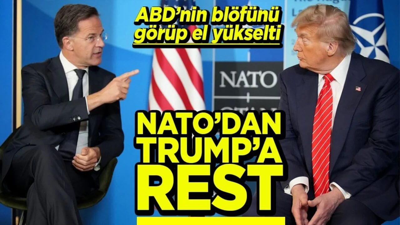 ABD’nin blöfünü görüp el yükselti Nato’dan Trump’a rest