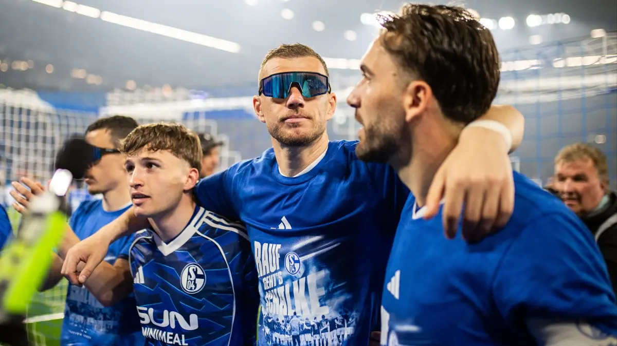 Schalke'den Edin Dzeko'ya yeni sözleşme