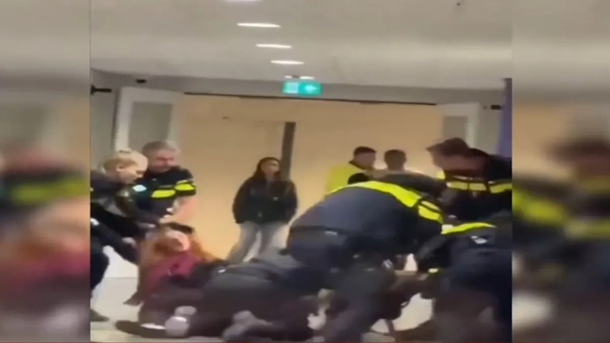 Hollanda polisi hamile kadını darp etti: Mağdurlar A Haber'e konuştu: Avrupa gerçek yüzünü bir kez daha gösterdi