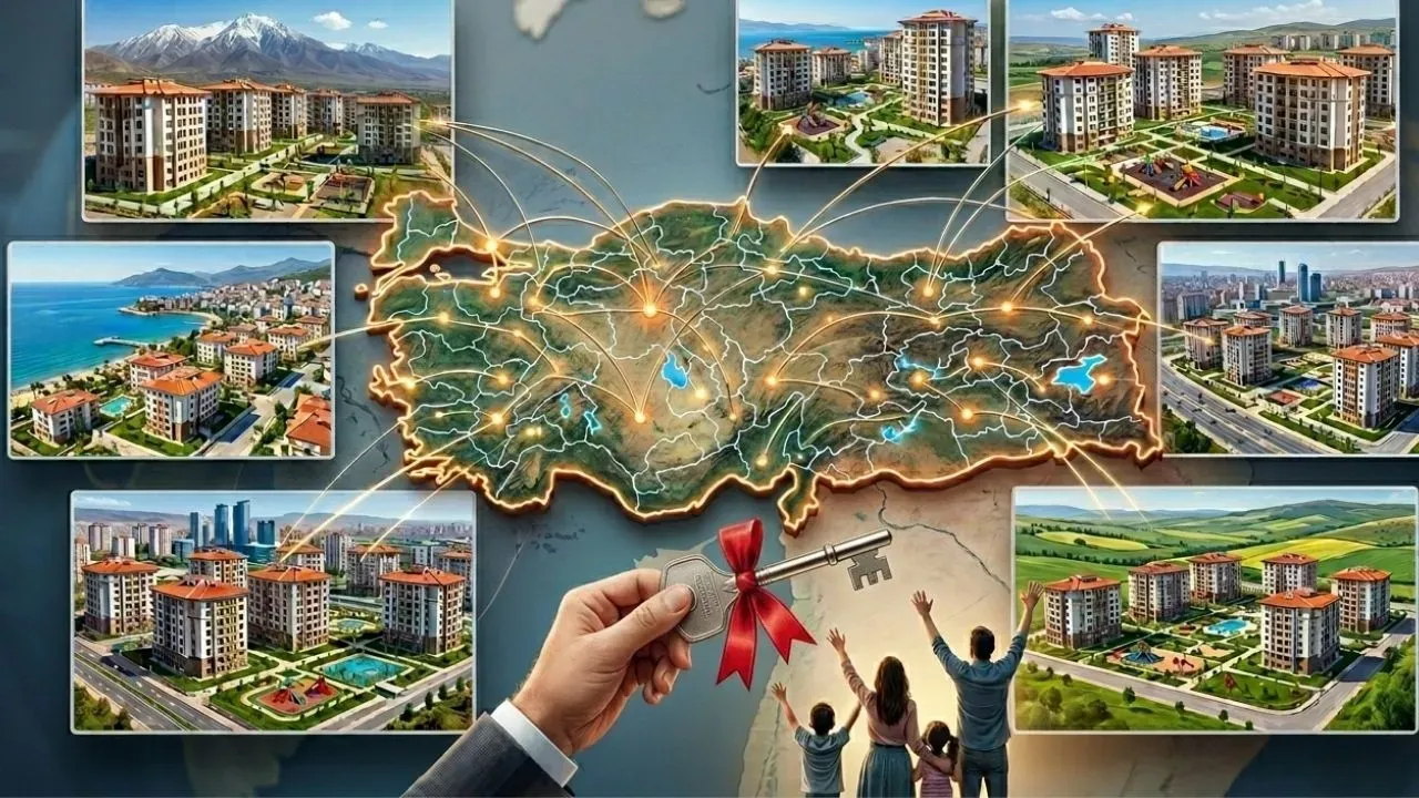 Gelir ve ikamet şartı olmadan 20 bin konut: Bankalarda satışlar bugün başladı