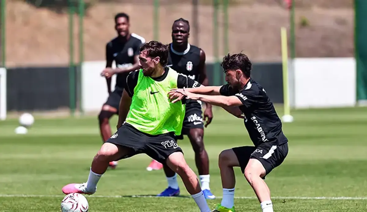 Beşiktaş Midtjylland hazırlıklarını sürdürdü