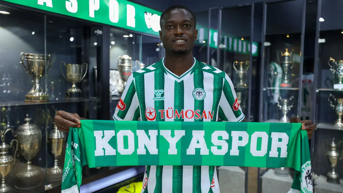 Konyaspor, Ebrima Colley'i açıkladı