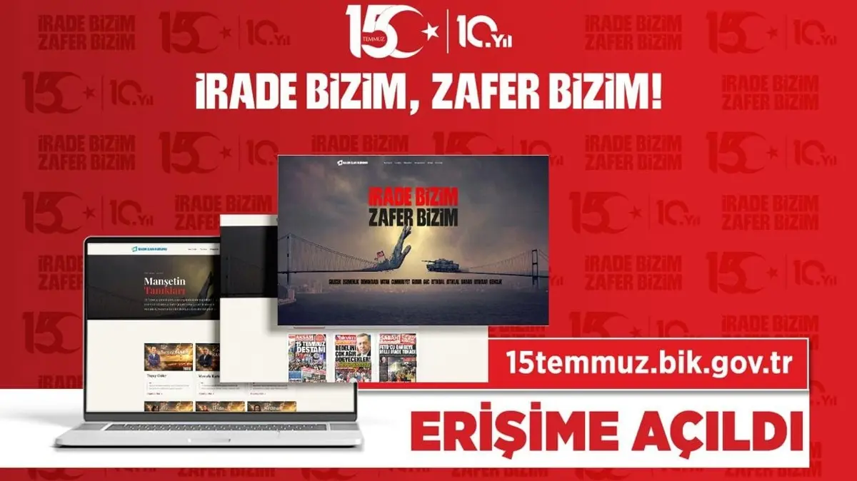 BİK'ten önemli çalışma: 15 Temmuz'un dijital hafızası erişime açıldı
